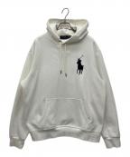 POLO RALPH LAURENポロ・ラルフローレン）の古着「プルオーバーパーカー」｜ホワイト
