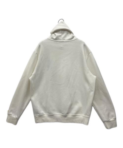 POLO RALPH LAUREN（ポロ・ラルフローレン）POLO RALPH LAUREN (ポロ・ラルフローレン) プルオーバーパーカー ホワイト サイズ:Lの古着・服飾アイテム