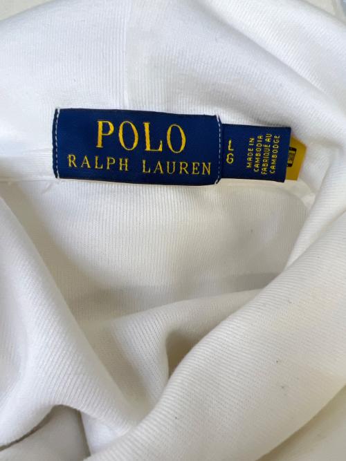 POLO RALPH LAUREN（ポロ・ラルフローレン）POLO RALPH LAUREN (ポロ・ラルフローレン) プルオーバーパーカー ホワイト サイズ:Lの古着・服飾アイテム