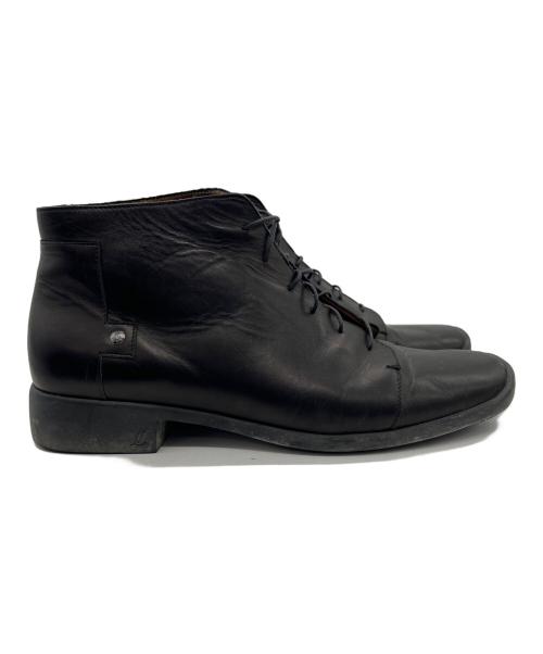 LOUIS VUITTON（ルイ ヴィトン）LOUIS VUITTON (ルイ ヴィトン) 6ホールレザーブーツ ブラック サイズ:26.5の古着・服飾アイテム