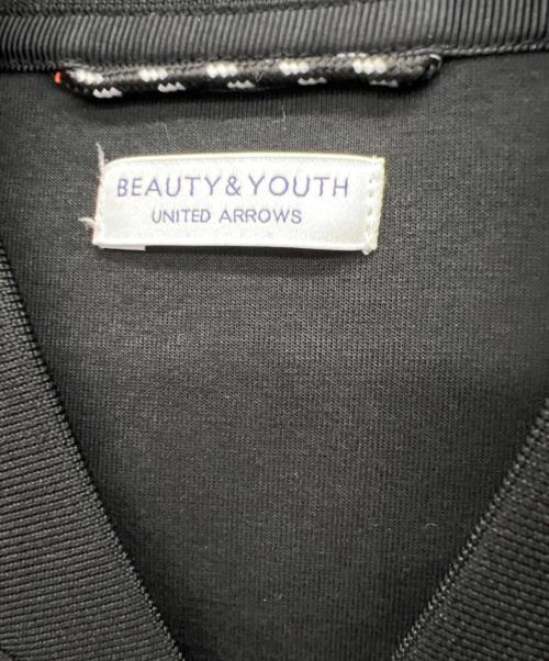 BEAUTY&YOUTH（ビューティーアンドユース）BEAUTY&YOUTH (ビューティーアンドユース) スウェットブルゾン ブラック サイズ:XLの古着・服飾アイテム