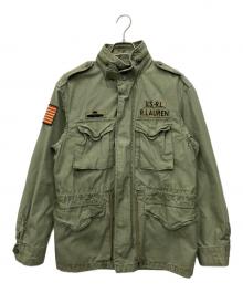POLO RALPH LAUREN（ポロ・ラルフローレン）の古着「ミリタリーフィールドジャケット」｜カーキ