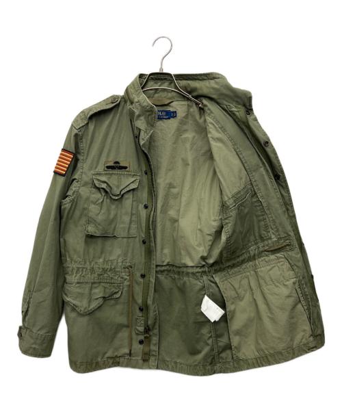 POLO RALPH LAUREN（ポロ・ラルフローレン）POLO RALPH LAUREN (ポロ・ラルフローレン) ミリタリーフィールドジャケット カーキ サイズ:Sの古着・服飾アイテム