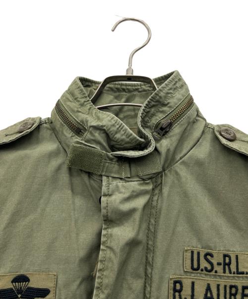 POLO RALPH LAUREN（ポロ・ラルフローレン）POLO RALPH LAUREN (ポロ・ラルフローレン) ミリタリーフィールドジャケット カーキ サイズ:Sの古着・服飾アイテム