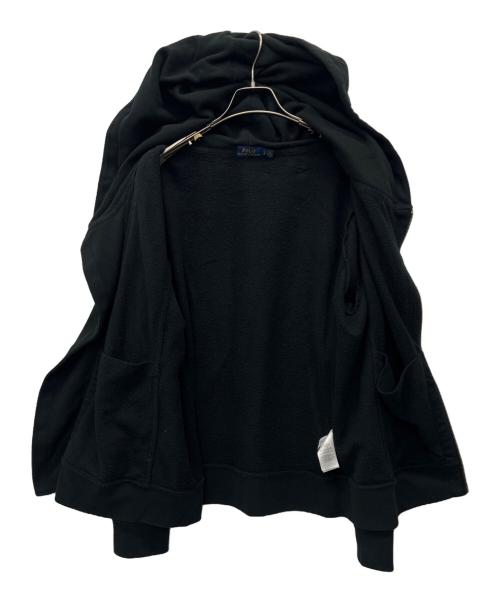 POLO RALPH LAUREN（ポロ・ラルフローレン）POLO RALPH LAUREN (ポロ・ラルフローレン) ジップパーカー ブラック サイズ:Lの古着・服飾アイテム