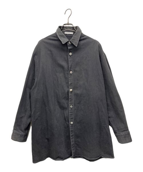 ASTRAET（アストラット）ASTRAET (アストラット) デニムシャツ ブラック サイズ:ｰの古着・服飾アイテム
