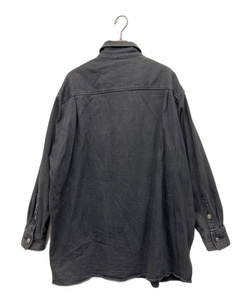 ASTRAET（アストラット）ASTRAET (アストラット) デニムシャツ ブラック サイズ:ｰの古着・服飾アイテム
