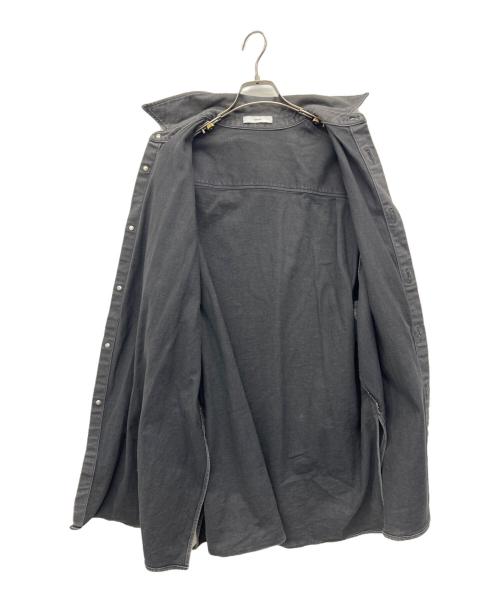 ASTRAET（アストラット）ASTRAET (アストラット) デニムシャツ ブラック サイズ:ｰの古着・服飾アイテム