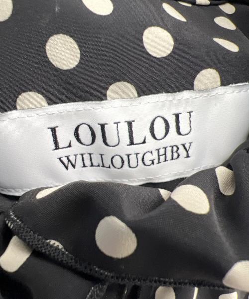 Loulou Willoughby（ルルウィルビー）Loulou Willoughby (ルルウィルビー) 長袖ブラウス ブラック サイズ:２の古着・服飾アイテム