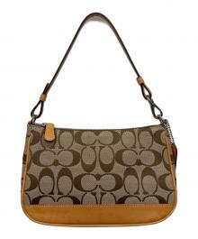 COACH（コーチ）の古着「アクセサリーポーチ」｜ベージュ