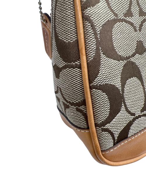 COACH（コーチ）COACH (コーチ) アクセサリーポーチ ベージュの古着・服飾アイテム