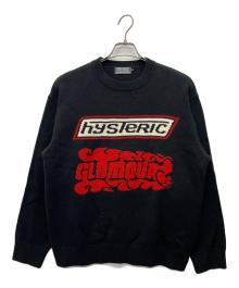 Hysteric Glamour（ヒステリックグラマー）の古着「厚手ニット」｜ブラック