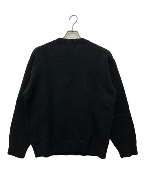 Hysteric Glamour（ヒステリックグラマー）Hysteric Glamour (ヒステリックグラマー) 厚手ニット ブラック サイズ:Mの古着・服飾アイテム