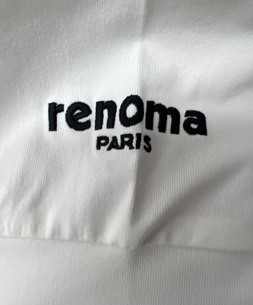 renoma GOLF（レノマゴルフ）renoma GOLF (レノマゴルフ) 長袖カットソー ホワイト サイズ:Lの古着・服飾アイテム