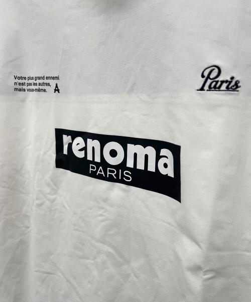renoma GOLF（レノマゴルフ）renoma GOLF (レノマゴルフ) 長袖カットソー ホワイト サイズ:Lの古着・服飾アイテム
