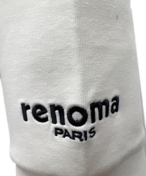 renoma GOLF（レノマゴルフ）renoma GOLF (レノマゴルフ) ジップパーカー ホワイト サイズ:Lの古着・服飾アイテム