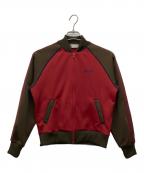 ROBE DE CHAMBRE COMME DES GARCONSローブドシャンブル コムデギャルソン）の古着「トラックジャケット」｜レッド×ブラウン
