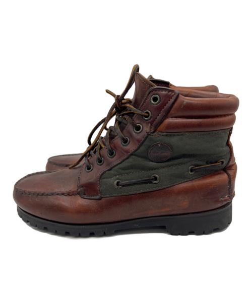 Timberland（ティンバーランド）Timberland (ティンバーランド) ハイカットブーツ ブラウン サイズ:8の古着・服飾アイテム