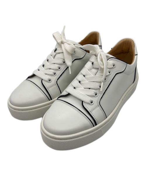 Christian Louboutin（クリスチャン・ルブタン）Christian Louboutin (クリスチャン・ルブタン) ローカットスニーカー ホワイト サイズ:35 1/2の古着・服飾アイテム