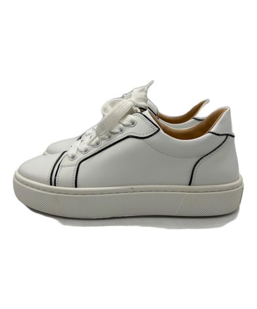 Christian Louboutin（クリスチャン・ルブタン）Christian Louboutin (クリスチャン・ルブタン) ローカットスニーカー ホワイト サイズ:35 1/2の古着・服飾アイテム