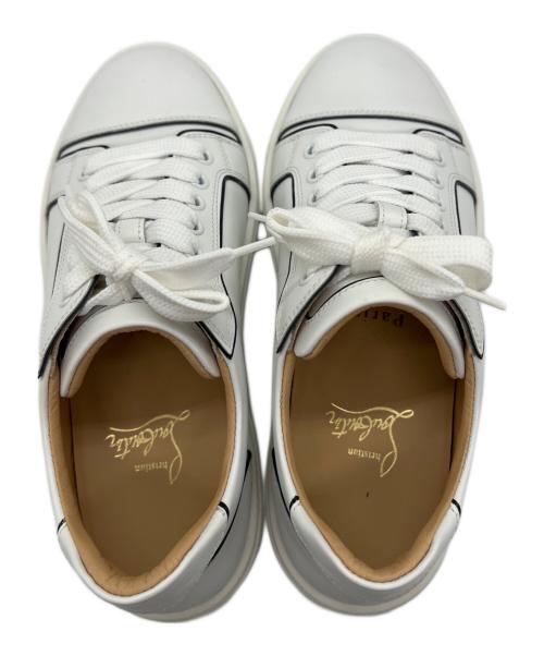 Christian Louboutin（クリスチャン・ルブタン）Christian Louboutin (クリスチャン・ルブタン) ローカットスニーカー ホワイト サイズ:35 1/2の古着・服飾アイテム