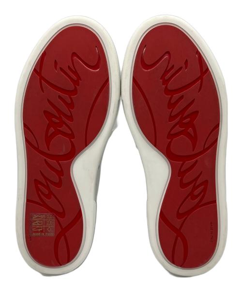 Christian Louboutin（クリスチャン・ルブタン）Christian Louboutin (クリスチャン・ルブタン) ローカットスニーカー ホワイト サイズ:35 1/2の古着・服飾アイテム