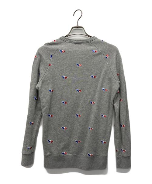 maison kitsune（メゾンキツネ）maison kitsune (メゾンキツネ) スウェット グレー サイズ:XXSの古着・服飾アイテム