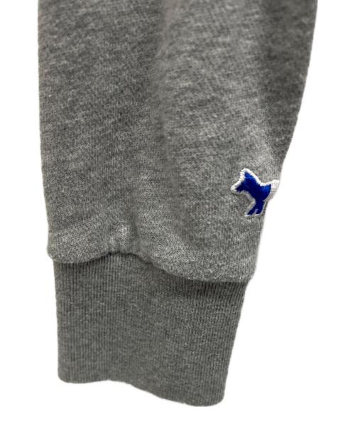 maison kitsune（メゾンキツネ）maison kitsune (メゾンキツネ) スウェット グレー サイズ:XXSの古着・服飾アイテム