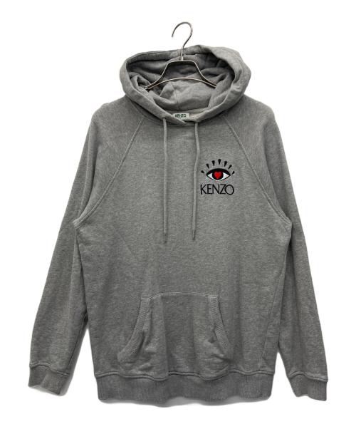 KENZO（ケンゾー）KENZO (ケンゾー) プルオーバーパーカー グレー サイズ:Sの古着・服飾アイテム