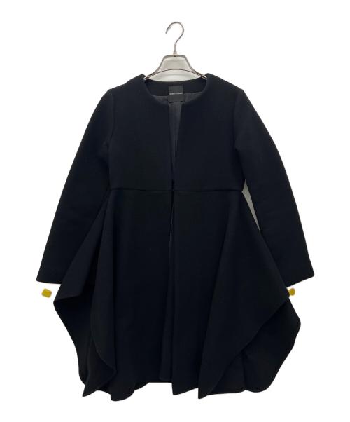 YOKO CHAN（ヨーコチャン）YOKO CHAN (ヨーコチャン) ウールコート ブラック サイズ:36の古着・服飾アイテム