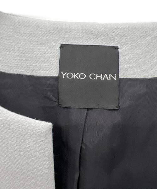 YOKO CHAN（ヨーコチャン）YOKO CHAN (ヨーコチャン) コート スカイブルー サイズ:36の古着・服飾アイテム