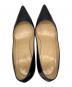 中古・古着 Christian Louboutin (クリスチャン・ルブタン) ヒールパンプス ブラック サイズ:36：9000円