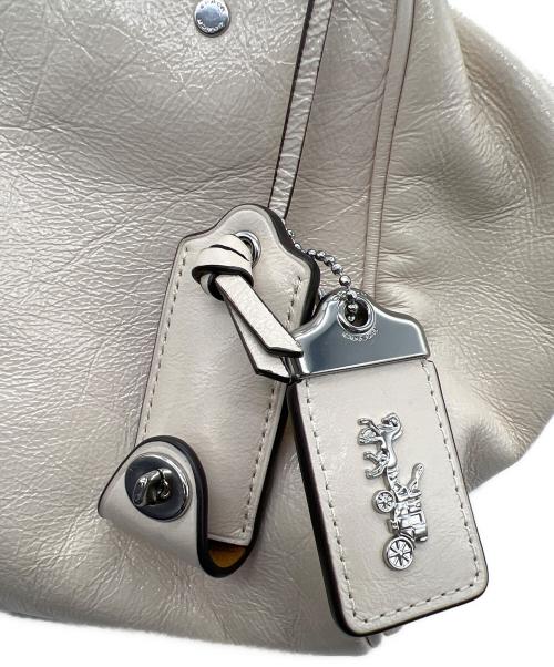 COACH（コーチ）COACH (コーチ) トートバッグ アイボリーの古着・服飾アイテム