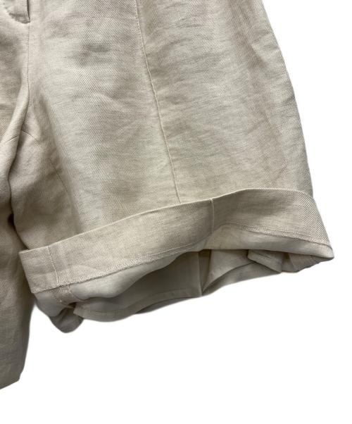 ebure（エブール）ebure (エブール) ショートパンツ アイボリー サイズ:36の古着・服飾アイテム