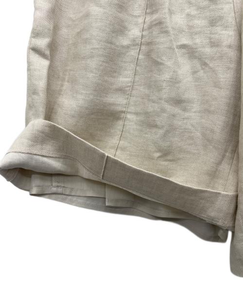 ebure（エブール）ebure (エブール) ショートパンツ アイボリー サイズ:36の古着・服飾アイテム