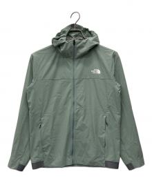 THE NORTH FACE（ザ ノース フェイス）の古着「フレキシブルフィーディー」｜ライトグリーン