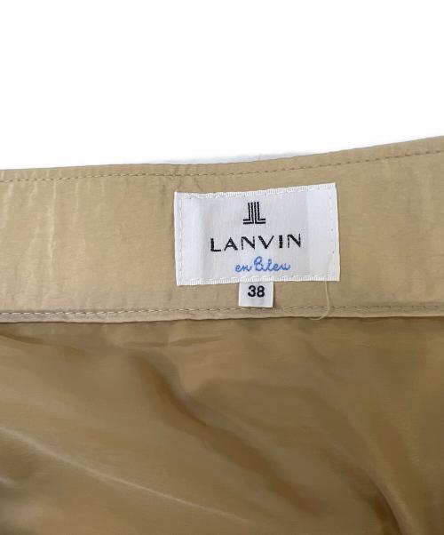 LANVIN en Bleu（ランバンオンブルー）LANVIN en Bleu (ランバンオンブルー) ティアードスカート ベージュ サイズ:38の古着・服飾アイテム