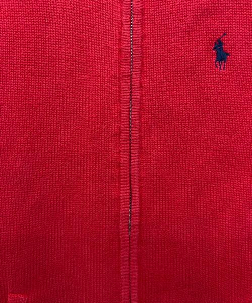 RALPH LAUREN SPORT（ラルフローレン スポーツ）RALPH LAUREN SPORT (ラルフローレン スポーツ) 厚手ニット レッド サイズ:Mの古着・服飾アイテム