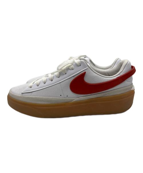 NIKE（ナイキ）NIKE (ナイキ) ローカットスニーカー ホワイト×オレンジ サイズ:27の古着・服飾アイテム