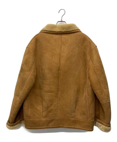 Schott（ショット）Schott (ショット) ムートンジャケット ブラウン サイズ:42の古着・服飾アイテム