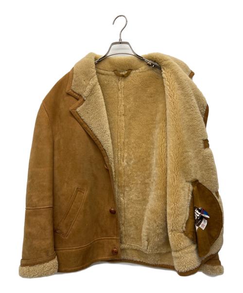Schott（ショット）Schott (ショット) ムートンジャケット ブラウン サイズ:42の古着・服飾アイテム
