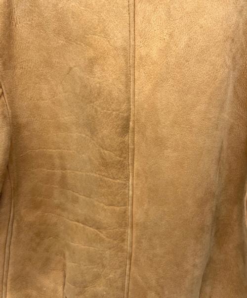 Schott（ショット）Schott (ショット) ムートンジャケット ブラウン サイズ:42の古着・服飾アイテム