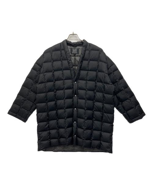 TAION（タイオン）TAION (タイオン) ダウンコート ブラック サイズ:Sの古着・服飾アイテム