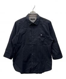 BURBERRY BLACK LABEL（バーバリーブラックレーベル）の古着「長袖シャツ」｜ブラック