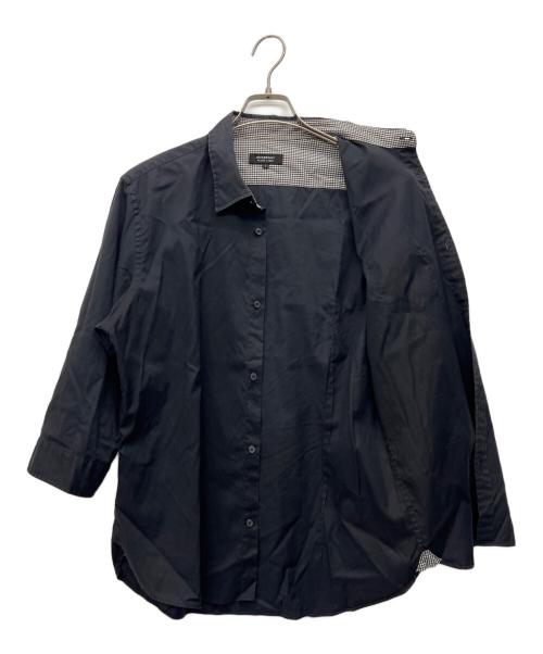 BURBERRY BLACK LABEL（バーバリーブラックレーベル）BURBERRY BLACK LABEL (バーバリーブラックレーベル) 長袖シャツ ブラック サイズ:3の古着・服飾アイテム
