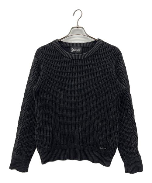 Schott（ショット）Schott (ショット) 厚手ニット グレー サイズ:Sの古着・服飾アイテム