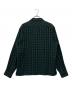 Schott (ショット) 長袖シャツ ブラック×グリーン サイズ:M：6000円