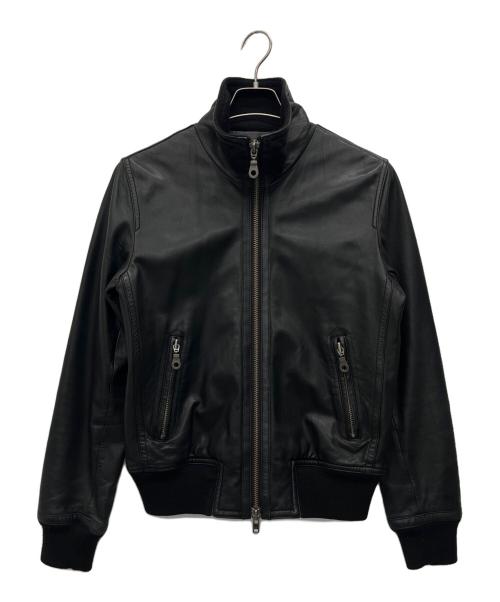 URBAN RESEARCH（アーバンリサーチ）URBAN RESEARCH (アーバンリサーチ) ラムレザージャケット ブラック サイズ:Mの古着・服飾アイテム