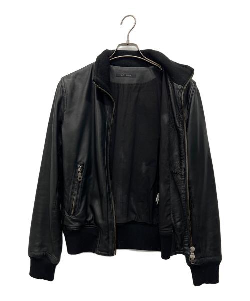 URBAN RESEARCH（アーバンリサーチ）URBAN RESEARCH (アーバンリサーチ) ラムレザージャケット ブラック サイズ:Mの古着・服飾アイテム