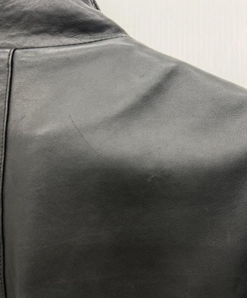 URBAN RESEARCH（アーバンリサーチ）URBAN RESEARCH (アーバンリサーチ) ラムレザージャケット ブラック サイズ:Mの古着・服飾アイテム
